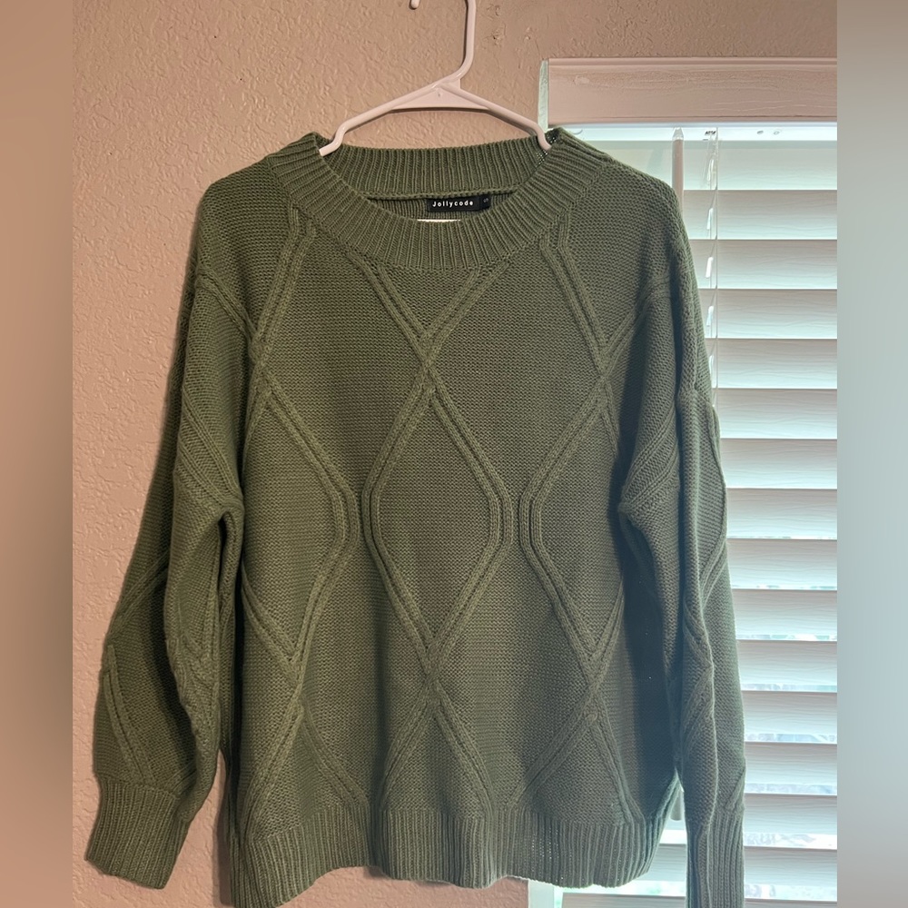 Green Sweater
